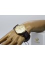 Reloj de Hombre Atlántico en Oro Amarillo de 14 Quilates mw005y