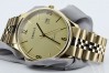 Złoty męski zegarek Geneve 14k 585 w stylu włoskim mw017y&mbw018y