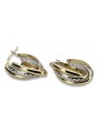 Gold earrings ★ zlotychlopak.pl ★ Gold sample 585 333 Low price!