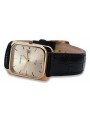 Gold men's watch Geneve ★ zlotychlopak.pl ★ Gold purity 585 333 Low Price!