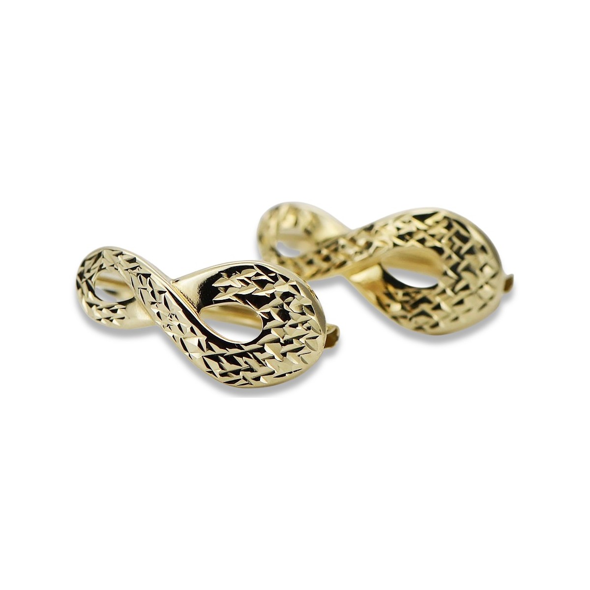 Gold earrings ★ zlotychlopak.pl ★ Gold sample 585 333 Low price!