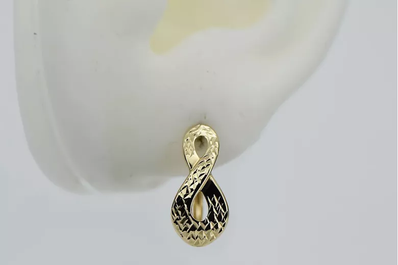 Gold earrings ★ zlotychlopak.pl ★ Gold sample 585 333 Low price!