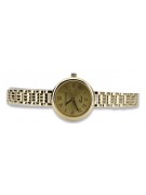 Montre dame en or jaune italien Geneve Cadeau Dame lw038y