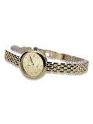 Ceas de damă din aur galben 14K Geneve Lady Gift lw048y