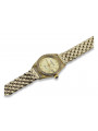 Gold men's watch Geneve ★ zlotychlopak.pl ★ Gold purity 585 333 Low Price!