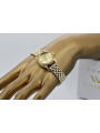 Gold men's watch Geneve ★ zlotychlopak.pl ★ Gold purity 585 333 Low Price!