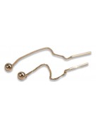 Gold Ohrringe ★ zlotychlopak.pl ★ Gold Probe 585 333 Niedriger Preis!