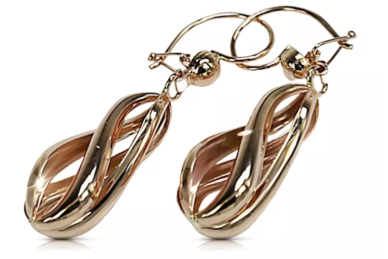 Gold earrings ★ zlotychlopak.pl ★ Gold sample 585 333 Low price!