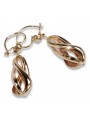 Gold earrings ★ zlotychlopak.pl ★ Gold sample 585 333 Low price!