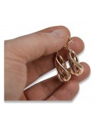 Boucles d’oreilles en or zlotychlopak.pl ★ Échantillon d’or ★ 585 333 Prix bas!