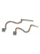 Boucles d’oreilles en or zlotychlopak.pl ★ Échantillon d’or ★ 585 333 Prix bas!