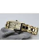 14 Karat Gelbgold Herrenuhr Geneve mw089y