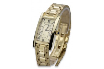 14 Karat Gelbgold Herrenuhr Geneve mw089y