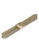 Yellow rose gold watch bracelet ★ russiangold.com ★ Gold 585 333 Low price