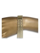 Yellow rose gold watch bracelet ★ russiangold.com ★ Gold 585 333 Low price