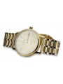 Reloj de pulsera Atlántico de oro amarillo 14k para hombre mw003y&mbw007y