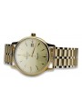 Gold men's watch Geneve ★ zlotychlopak.pl ★ Gold purity 585 333 Low Price!