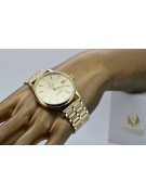 Montre-bracelet hommes en or jaune 14 carats de l'Atlantique mw003y&mbw007y