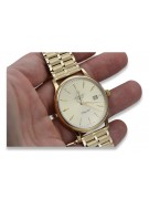 Gelbes 14k Gold Herrenuhr Atlantik Armbanduhr mw003y&mbw007y