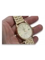 Reloj de pulsera Atlántico de oro amarillo 14k para hombre mw003y&mbw007y