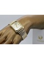 Gold men's watch Geneve ★ zlotychlopak.pl ★ Gold purity 585 333 Low Price!