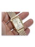 Goldene Herrenuhr Geneve ★ zlotychlopak.pl ★ Gold Reinheit 585 333 Niedriger Preis!