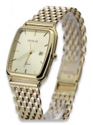 Montre en or jaune 14k pour homme à Genève mw002y&mbw005y