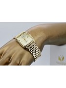 Ceas bărbați din aur galben 14k Geneve mw002y&mbw005y