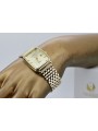 Златен мъжки часовник Geneve от 14k 585 жълто злато mw002y&mbw005y