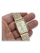 Goldene 14k 585 Herrenuhr Geneve mw002y&mbw005y