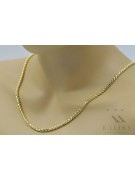 "14K Italian Yellow Gold Rope Chain Necklace" cc078y