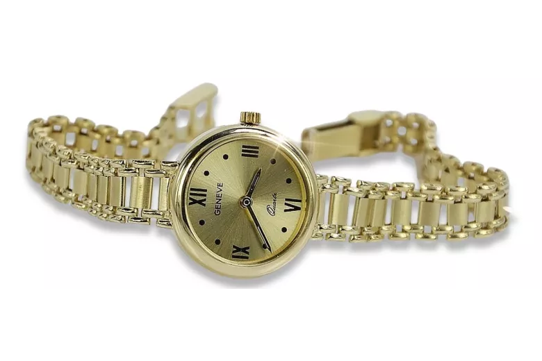 Montre ★ dame en or zlotychlopak.pl ★ Pureté d’or 585 333 Prix bas!