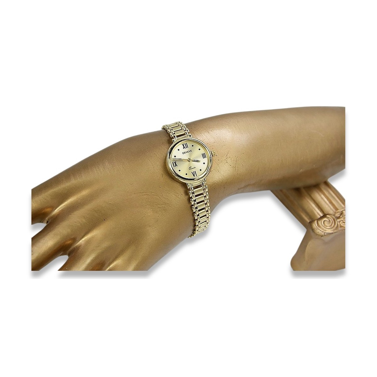 Gold ladies watch ★ zlotychlopak.pl ★ Gold purity 585 333 Low price!