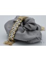 Yellow rose gold watch bracelet ★ russiangold.com ★ Gold 585 333 Low price