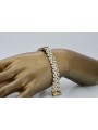 Pulsera de oro rosa amarilla ★ russiangold.com ★ Oro 585 333 Precio bajo