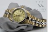 Reloj de Pulsera de Señora de Oro Amarillo 14k Geneve lw020ydy&lbw010y