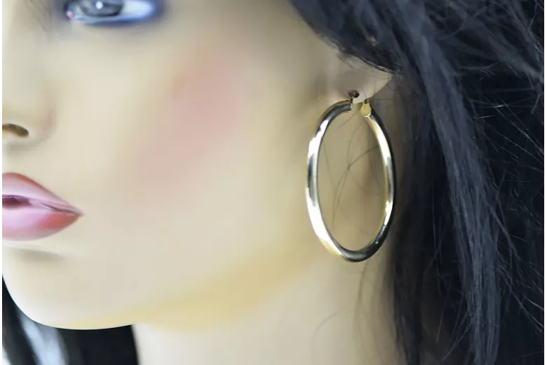 Pendientes de oro ★ https://zlotychlopak.pl/es/ ★ Muestra de oro 585 333 ¡Precio bajo!