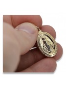 "14K Yellow Gold Icon Medal Pendant" pm006y