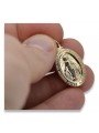 "14K Yellow Gold Icon Medal Pendant" pm006y