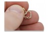 14K Yellow gold Lovely Heart Pendant cpc001y