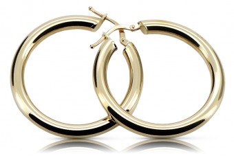 Gold earrings ★ zlotychlopak.pl ★ Gold sample 585 333 Low price!