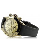 Reloj de hombre Geneve de oro amarillo de 14 quilates mw014ydy