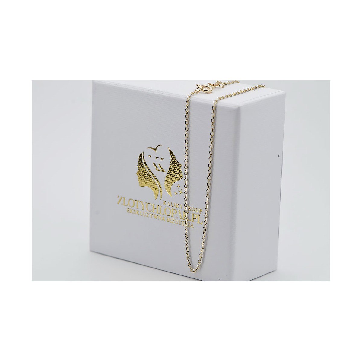 Yellow rose gold chain ★ russiangold.com ★ Gold 585 333 Low price