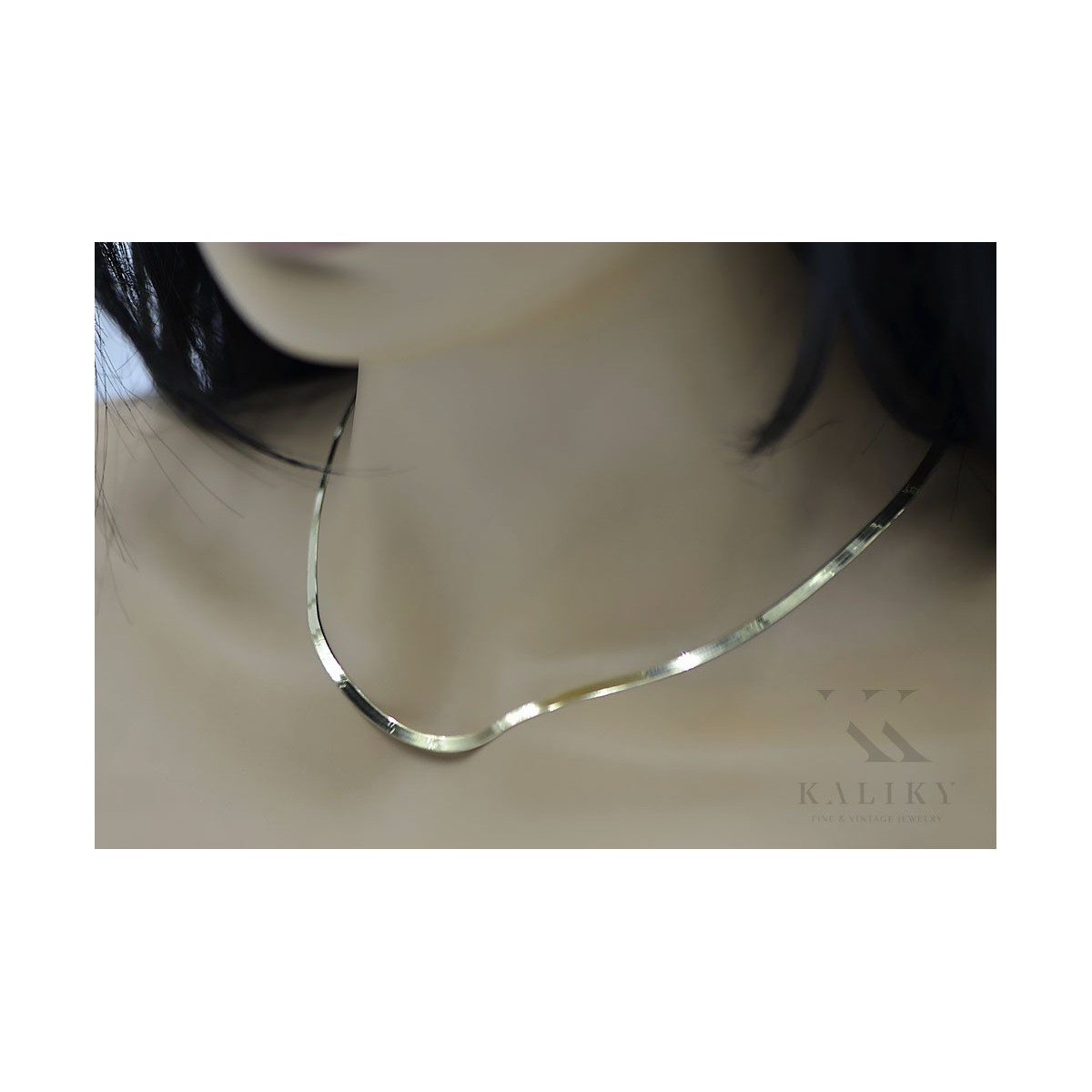 Żółte złoto 585 naszyjnik Lady chain Fantazy, 14k 45cm cfc029y