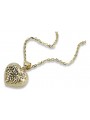 Gold pendant pendant ★ zlotychlopak.pl ★ Gold hallmark 585 333 low price