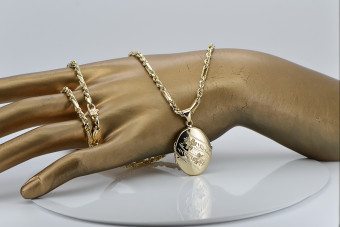 Златен висулка висулка ★ https://zlotychlopak.pl/bg/ ★ Златен знак 585 333 ниска цена