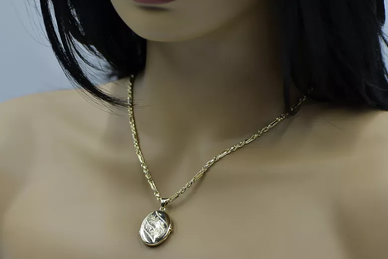 Pendentif pendentif en or ★ https://zlotychlopak.pl/fr/ ★ Poinçon d'or 585 333 petit prix