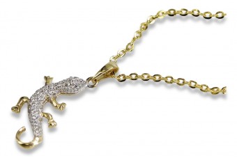 Pendentif pendentif en or ★ https://zlotychlopak.pl/fr/ ★ Poinçon d'or 585 333 petit prix