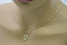 Divine Protection 14k Gold Medallion Set with Snake Chain pm005y&cc080y