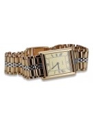 Reloj de hombre vintage de oro rosa de 14 quilates Geneve mw069rw